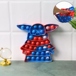 Premium Cartoon Shape Silicone Pop It Fidget Toy (1 Pc)