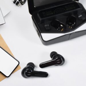 M28 Earbuds Max Bluetooth Gaming Headset With Lighting Ear buds 5.1 Earbuds Black
